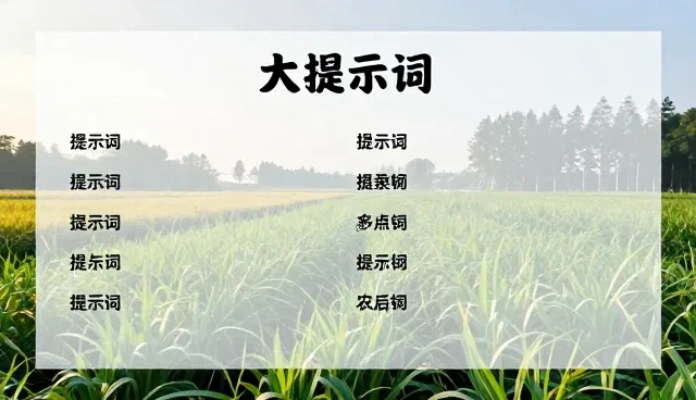 prompt核心概念解析:从分类到实际应用